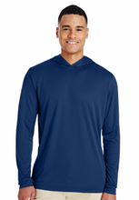 Load image into Gallery viewer, ADULT A4 Drifit Hooded Long Sleeve Tee - N3409