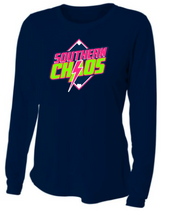 Load image into Gallery viewer, WOMENS FIT- Drifit Long Sleeve - Southern Chaos Design