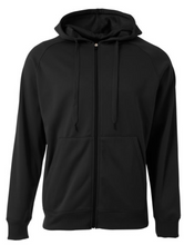 Load image into Gallery viewer, ADULT A4 Full Zip Agility Tech Fleece Hoodie- N4001