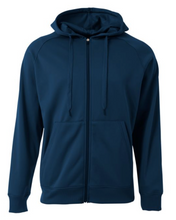 Load image into Gallery viewer, ADULT A4 Full Zip Agility Tech Fleece Hoodie- N4001