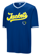 Load image into Gallery viewer, Sport-Tek® Tough Mesh V-Neck Baseball Jersey- ST221- Jackets