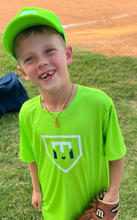 Load image into Gallery viewer, YOUTH A4 Drifit Short Sleeve- Mill Town Design