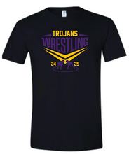 Load image into Gallery viewer, Trojans Wrestling - Adult Unisex Short/Long Sleeves Cotton/Drifit