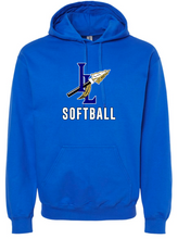 Load image into Gallery viewer, ADULT/UNISEX- A4 Drifit Hooded or Crewneck Sweatshirts - Indian Land Softball
