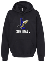 Load image into Gallery viewer, ADULT/UNISEX- A4 Drifit Hooded or Crewneck Sweatshirts - Indian Land Softball