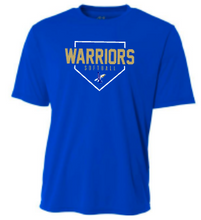 Load image into Gallery viewer, ADULT/UNISEX- A4 Drifit Long or Short Sleeve Tee - Warriors Softball Plate design
