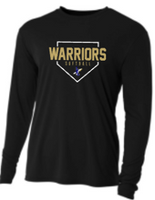 Load image into Gallery viewer, ADULT/UNISEX- A4 Drifit Long or Short Sleeve Tee - Warriors Softball Plate design