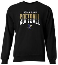 Load image into Gallery viewer, ADULT/UNISEX- A4 Cotton feel Hooded or Crewneck Sweatshirts - Indian Land Softball gradiant