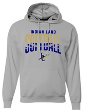 Load image into Gallery viewer, ADULT/UNISEX- A4 Cotton feel Hooded or Crewneck Sweatshirts - Indian Land Softball gradiant