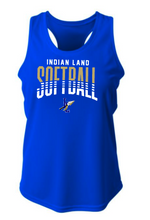 Load image into Gallery viewer, WOMENS FIT- A4 Racerback Tank - Indian Land Softball gradiant