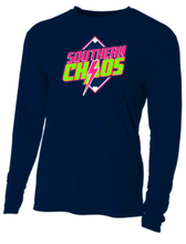 Load image into Gallery viewer, ADULT/UNISEX- A4 Drifit Long Sleeve - Southern Chaos Design