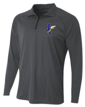 Load image into Gallery viewer, ADULT A4 Drifit Daily 1/4 Zip- N4268, Indian Land Logo