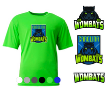 Load image into Gallery viewer, YOUTH- A4 Drifit Short Sleeve Tee - Carolina Wombats