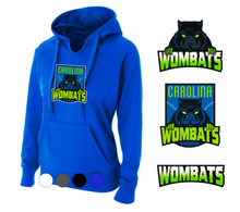 Load image into Gallery viewer, WOMENS A4 Drifit Hoodie- Carolina Wombats