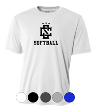 Load image into Gallery viewer, ADULT A4 Drifit Short Sleeve- CS Logo Baseball/Softball