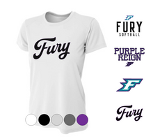 Load image into Gallery viewer, WOMENS A4 Drifit Short Sleeve Tee- Fury