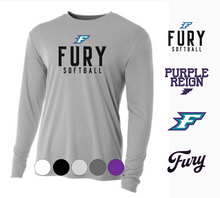 Load image into Gallery viewer, ADULT A4 Drifit Long Sleeve Tee- Fury