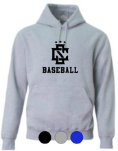 Load image into Gallery viewer, YOUTH A4 Cotton Hooded Sweatshirt- CS Logo Baseball/Softball