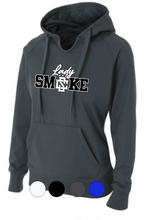 Load image into Gallery viewer, WOMENS A4 Drifit Hoodie- Lady Smoke