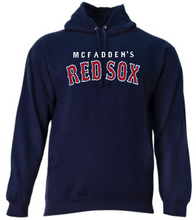 Load image into Gallery viewer, ADULT A4 Cotton Feel Legends Hooded Sweatshirt- McFadden's Red Sox Hoodie