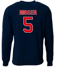Load image into Gallery viewer, ADULT A4 Cotton Feel Legends Crewneck Sweatshirt- McFadden's Red Sox Hoodie