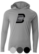Load image into Gallery viewer, ADULT A4 Drifit Hooded Long Sleeve Tee - Bandits Elite Premier