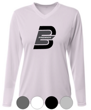Load image into Gallery viewer, WOMENS A4 Drifit Sprint Performance V-Neck Long Sleeve Tee- Bandits Elite Premier