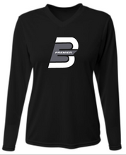 Load image into Gallery viewer, WOMENS A4 Drifit Sprint Performance V-Neck Long Sleeve Tee- Bandits Elite Premier