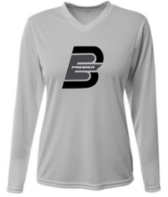 Load image into Gallery viewer, WOMENS A4 Drifit Sprint Performance V-Neck Long Sleeve Tee- Bandits Elite Premier