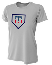 Load image into Gallery viewer, WOMENS A4 Drifit Cooling Performance Short Sleeve Tee - Flag