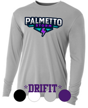 Load image into Gallery viewer, ADULT A4 Drifit Cooling Performance Long Sleeve Tee - Palmetto Storm Bolt