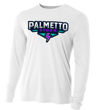 Load image into Gallery viewer, ADULT A4 Drifit Cooling Performance Long Sleeve Tee - Palmetto Storm Bolt