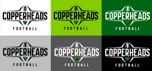 Load image into Gallery viewer, YOUTH- Copperhead Football - Short Sleeve Tee