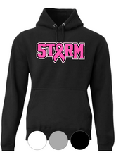 Load image into Gallery viewer, *YOUTH* Hooded Sweatshirt- Pinkout Storm