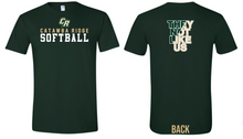 Load image into Gallery viewer, Adult & Youth- CR Softball, "They Not Like Us" on back- Short Sleeve TEE