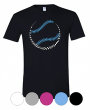 Load image into Gallery viewer, Adult & Youth- Baseball Checkered -Short Sleeve TEE