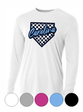 Load image into Gallery viewer, Adult & Youth- Checkered Plate Carolina -Long Sleeve TEE