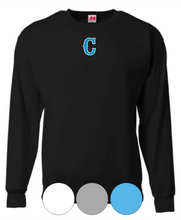 Load image into Gallery viewer, Adult & Youth- C- Cotton or Drifit Crewneck Sweatshirt