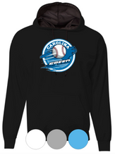 Load image into Gallery viewer, Adult & Youth- Circle Emblem Carolina Speed- Cotton or Drifit Hooded Sweatshirt