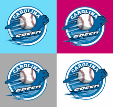 Load image into Gallery viewer, Adult & Youth- Circle Emblem Carolina Speed -Drifit Hooded TEE Short/Long Sleeves