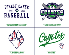 Load image into Gallery viewer, WOMENS FIT- Forest Creek Baseball - *DRIFIT* Short sleeves ** CHOICE OF DESIGN**