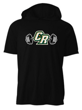 Load image into Gallery viewer, ADULT- A4 Drifit Cooling Performance SHORT or LONG Sleeve Hooded TEE- COPPERHEAD *ELITE* CLUB