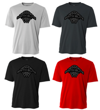 Load image into Gallery viewer, WOMENS FIT- Smith Elite Basketball- Drifit OR Cotton SHORT Sleeve Grey/Black Logo