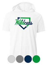 Load image into Gallery viewer, Adult & Youth- Wildcats Plate -Drifit Hooded TEE **Short OR Long Sleeves**