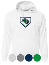 Load image into Gallery viewer, Adult & Youth- Wildcats Logo Plate- Cotton or Drifit Hooded Sweatshirt