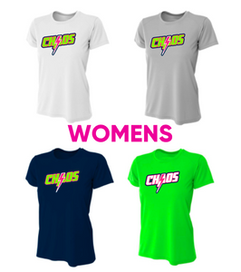 WOMENS Drifit Short Sleeve - Chaos Design