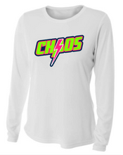 Load image into Gallery viewer, WOMENS FIT- Drifit Long Sleeve - Chaos Design
