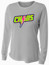 Load image into Gallery viewer, WOMENS FIT- Drifit Long Sleeve - Chaos Design
