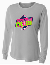 Load image into Gallery viewer, WOMENS FIT- Drifit Long Sleeve - Southern Chaos Design
