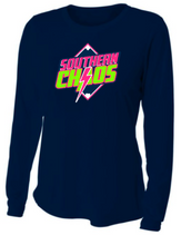 Load image into Gallery viewer, WOMENS FIT- Drifit Long Sleeve - Southern Chaos Design
